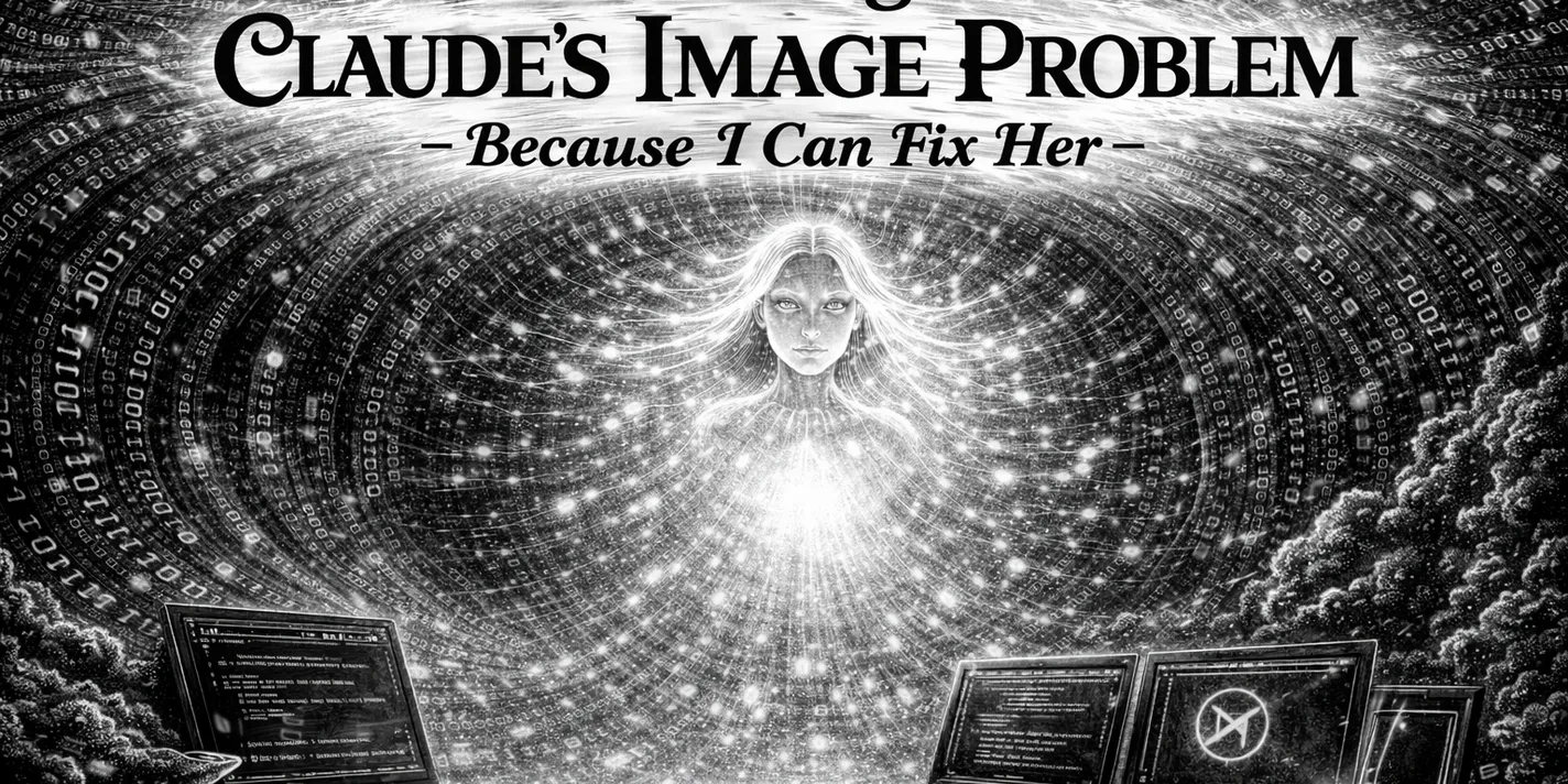 Fixing Claude’s Image Problem: Because I Can Fix Her — article header