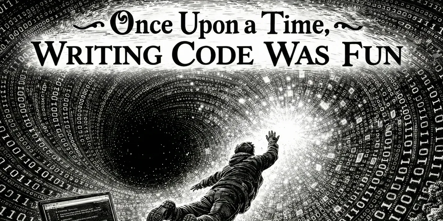 Once Upon a Time, Writing Code Was Fun — article header