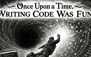 Once Upon a Time, Writing Code Was Fun — header image